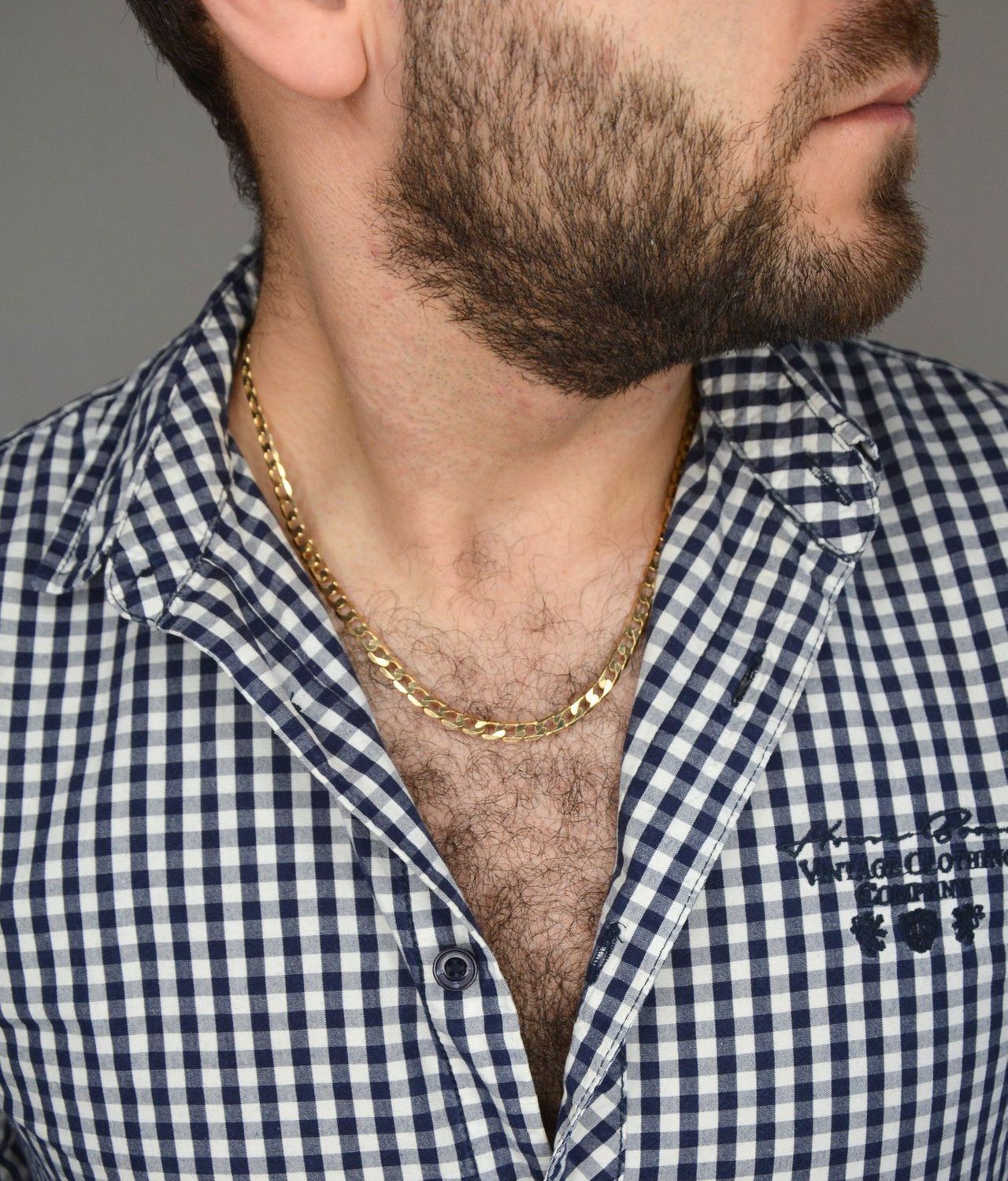 Złoty łańcuszek 585 pancerka 5,5 mm 1102-120 585 5,5mm ✅ Złoty łańcuszek o splocie pancerki ✅.jpg